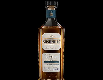 Bushmills 29 year old single malt Irish whiskey