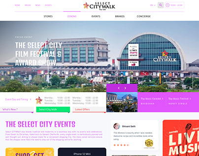 Select City Walk - Homepage