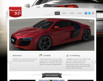 Maverik 3D - Website