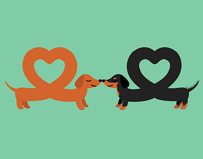dachshund love