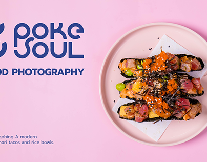 Project thumbnail - Pokesoul nori tacos and rice blows - food photography