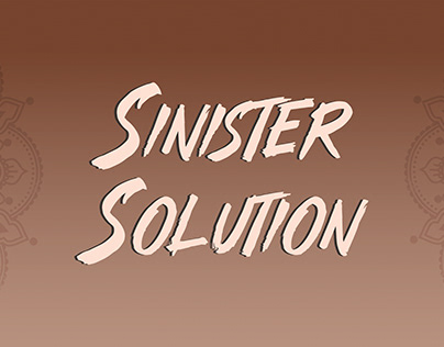 Project thumbnail - Sinister Solution