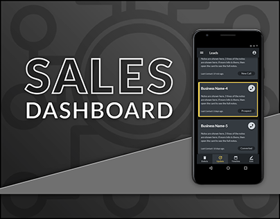 Sales Dashboard UI Design