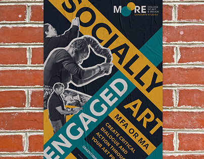 Moore Socially Engaged Art Program Poster