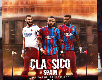 CLASSICO SPAIN |REAL MADRID-FC BARCELONA