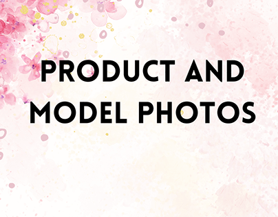 Project thumbnail - Products and model Photos