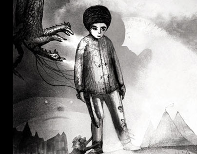 Karakura'nın düşleri children horror book illustration