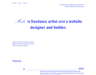 Website redesign ideas