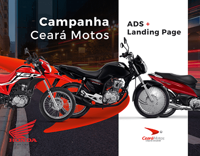 ADS + Landing Page Ceará Motos (Honda)