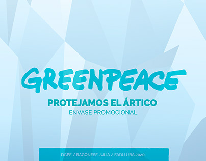 Envase promocional Greenpeace