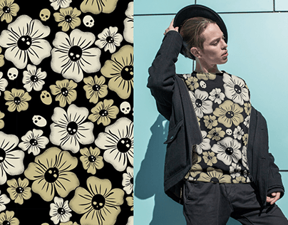 Contrasting Florals: Skulls at the Heart of Expression