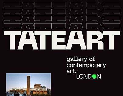 Tate Gallery — website redesign concept