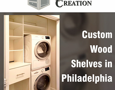 Custom wood shelves Philadelphia