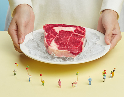 Creative Steak photography | foodography shanghai