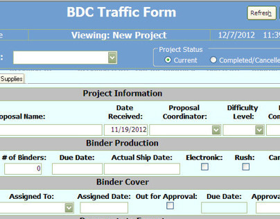 BDC project database