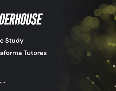 Resideño Plataforma de tutores Coderhouse