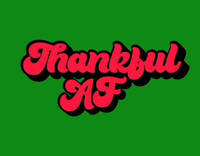 Thankful, Thanksgiving