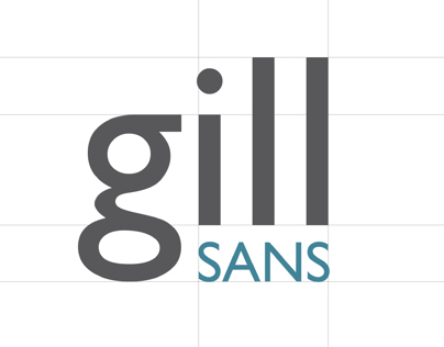 Studying Gill Sans