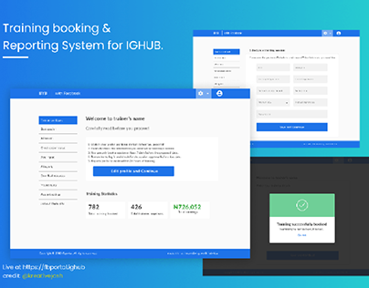 Training booking and reporting system