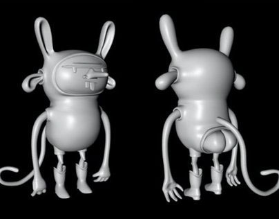 Characters for vinyl toys
