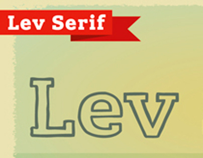 Lev Serif by TypeFaith*Fonts