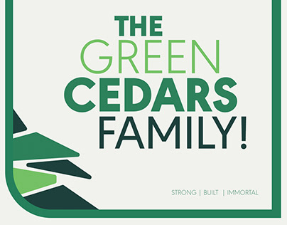 Green Cedars Social Media & Collateral