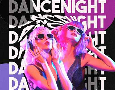 Dance night poster