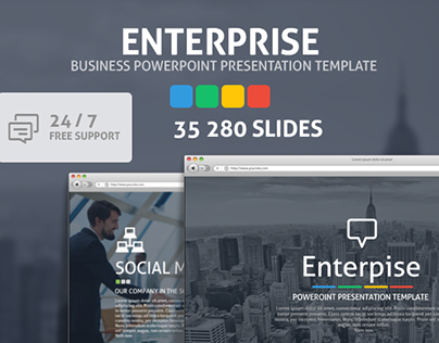 Enterprise Powerpoint Presentation Template