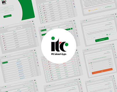 Dashboard of ITC website