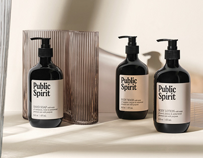 Public Spirit Branding & Packaging