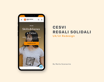 REGALI SOLIDALI // UX/UI Design
