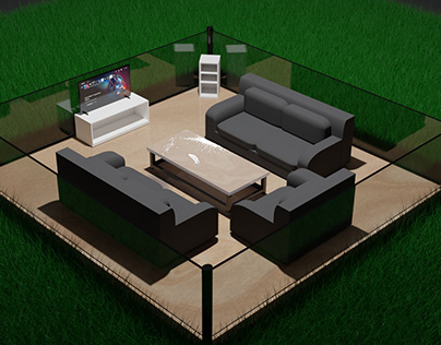 living room home design - 3D Motion