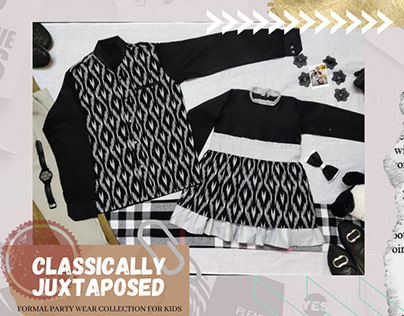 Classically Juxtaposed Kids wear Design Collection 2022