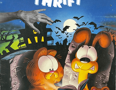 Halloween Eight Bit Thrift Flyer
