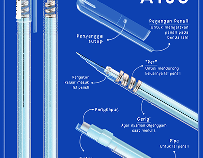 About Mechanical Pencil Pentel A105