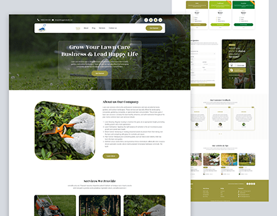 LawnMaster | Landscaping and Garden Design Template