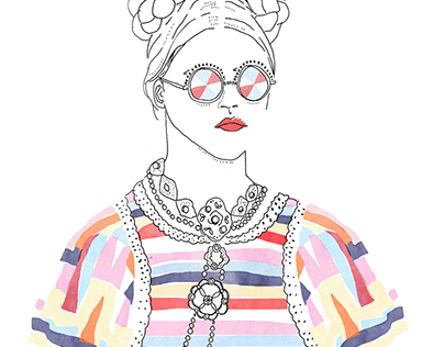 Chanel SS16 Fashion Illustration