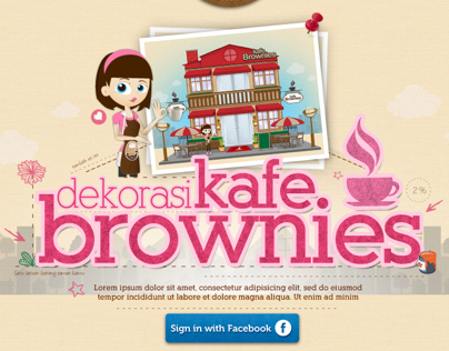KOPI ABC Dekorasi Kafe Brownies 2