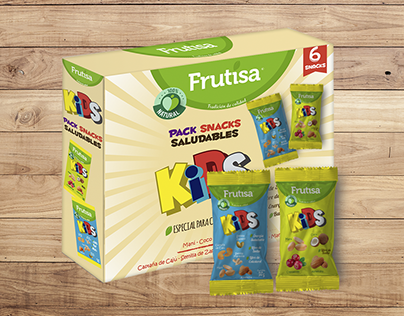 Pack Snack Saludable Frutisa Kids