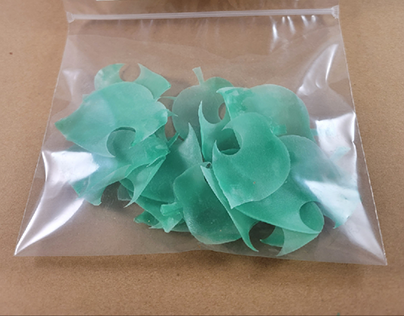 Animal Crossing paper soap leaves.