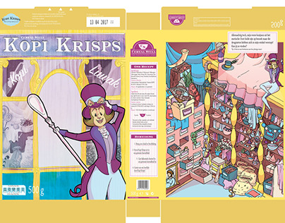 Kopi Krisps: Back Cover Illustration
