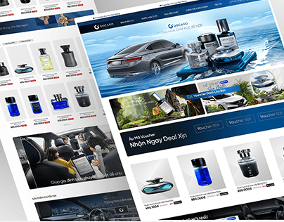 Website nước hoa ô tô