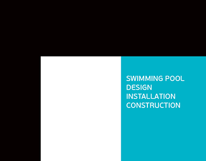 Logo Design and construction of swimming pools