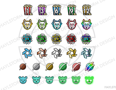 Twitch Sub Badges