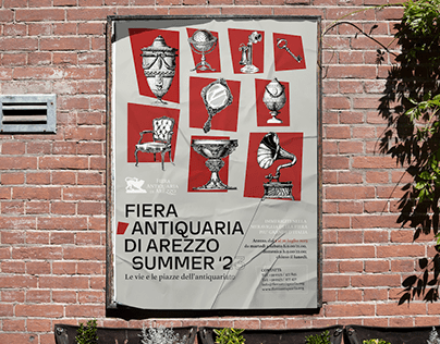 FIERA ANTIQUARIA DI AREZZO SUMMER '23 - Poster