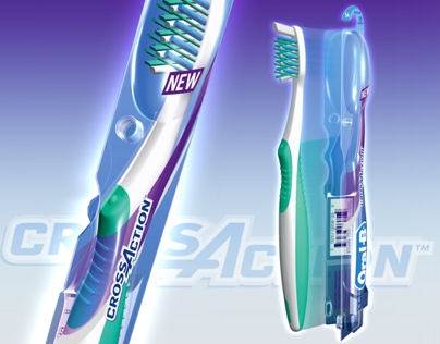 Oral-B CrossAction Tooth Brush Package