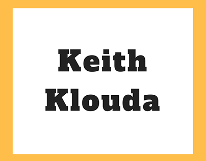 Keith Klouda: Helping People