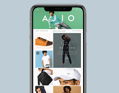 AJIO Homepage Concept - AJIO.com