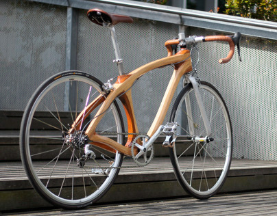 Wood bicycle Mark2