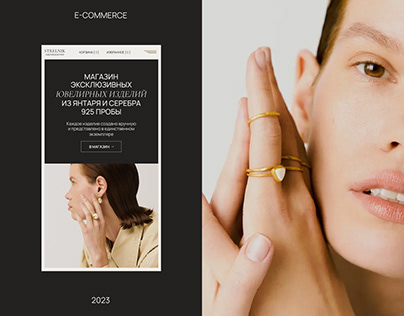 E-commerce | web store design Strelnik